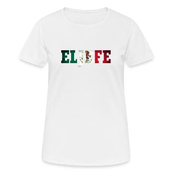 Boss Chef Babo Mexico Mexican Gift - Women's Breathable T-Shirt - white - Front - AI Model Female 172 dark (172cm)