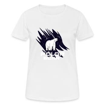 Icebear - Women's Breathable T-Shirt - white - Front - AI Model Female 172 dark (172cm)