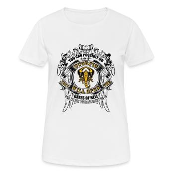 zodiac scorpio skorpion Shirt - Frauen T-Shirt atmungsaktiv - Weiß - Vorne - AI Model Female 172 dark (172cm)