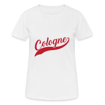 Cologne - Women's Breathable T-Shirt - white - Front - AI Model Female 172 dark (172cm)