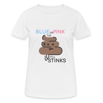 Boy or Girl - Baby Party - Gift - Women's Breathable T-Shirt - white - Front - AI Model Female 172 dark (172cm)