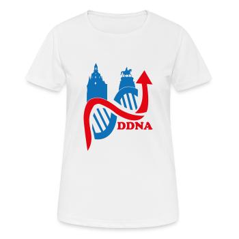Dresde - T-shirt respirant Femme - blanc - Devant - AI Model Female 172 dark (172cm)