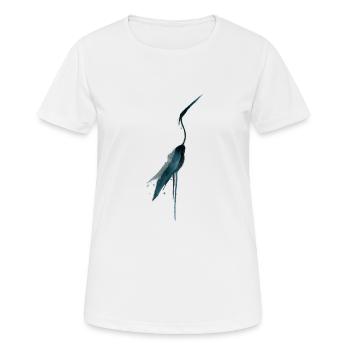 Geschenkidee Hebamme - Frauen T-Shirt atmungsaktiv - Weiß - Vorne - AI Model Female 172 dark (172cm)