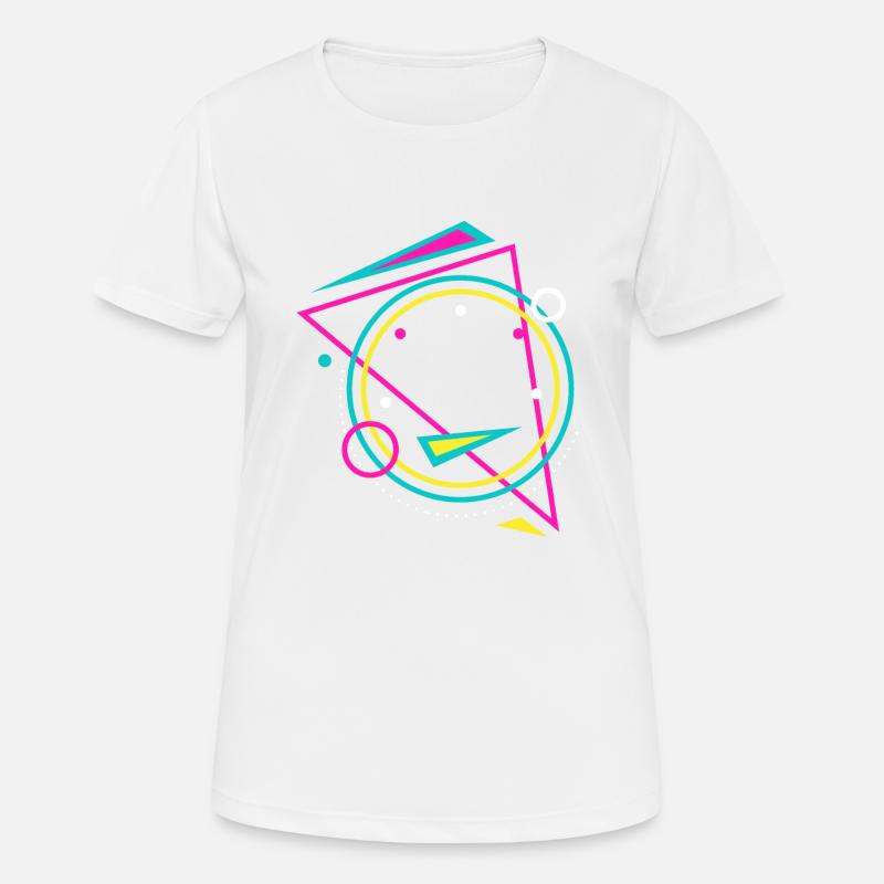 geometry - Women's Breathable T-Shirt - white