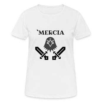 Mercie, Viking, Walhalla, Odin, Aigle, Viking - T-shirt respirant Femme - blanc - Devant - AI Model Female 172 dark (172cm)