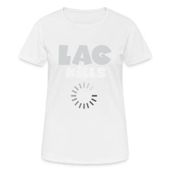Gaming - T-shirt respirant Femme - blanc - Devant - AI Model Female 172 dark (172cm)