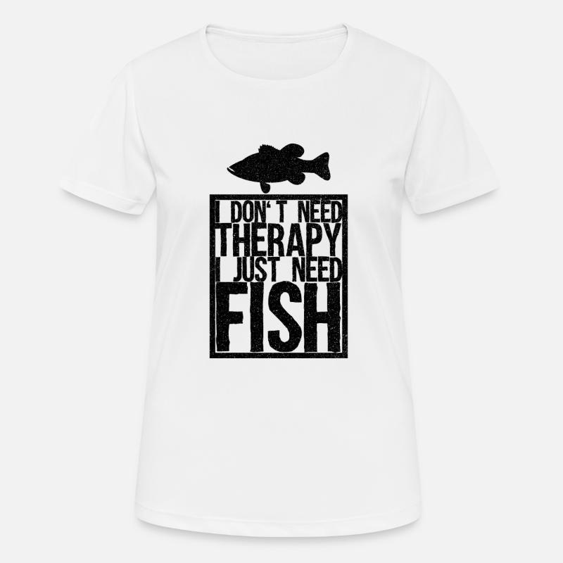 Fish fish fish - Women's Breathable T-Shirt - white