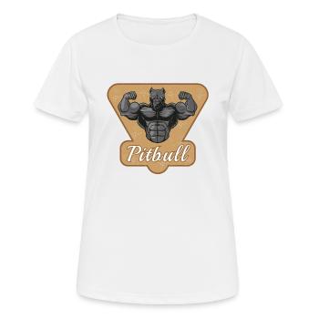 Bodybuilding Gym Fitness Kraft Muskeln Geschenk - Frauen T-Shirt atmungsaktiv - Weiß - Vorne - AI Model Female 172 dark (172cm)