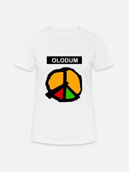 OLODUM Samba - T-shirt respirant Femme - blanc