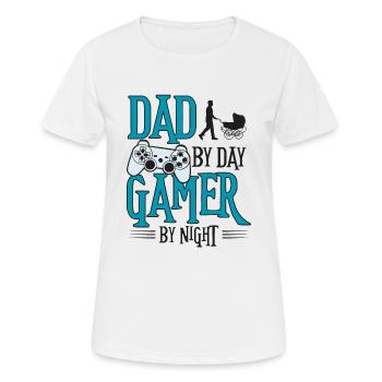 Jeux vidéo - T-shirt respirant Femme - blanc - Devant - AI Model Female 172 dark (172cm)