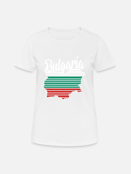 bulgaria - Women's Breathable T-Shirt - white