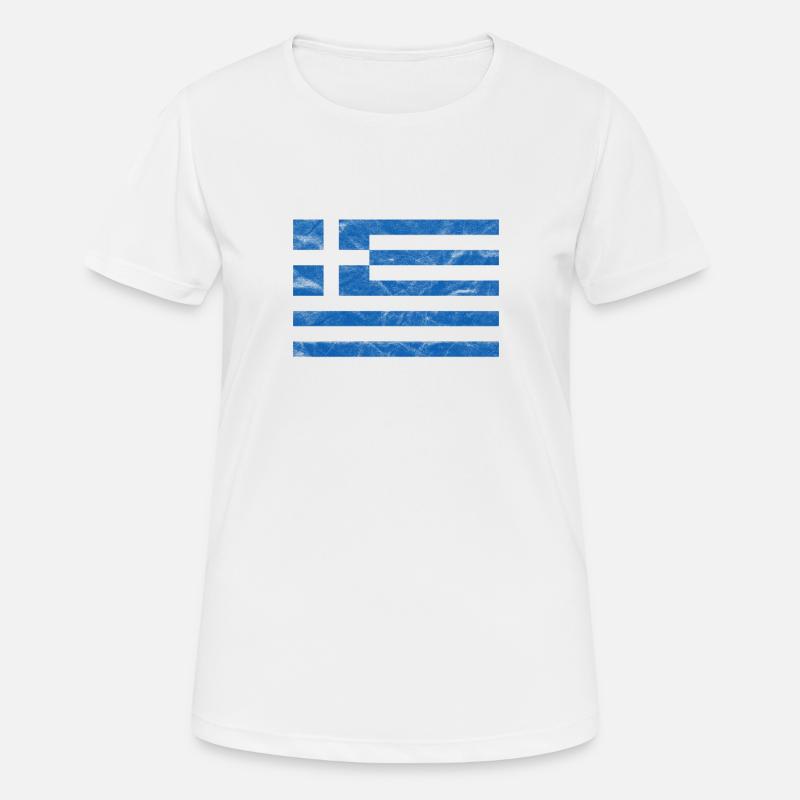 Greece Greece - Women's Breathable T-Shirt - white