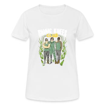 Genoux Bioniques Genou Artificiel Cyborg Au Genou De Club - T-shirt respirant Femme - blanc - Devant - AI Model Female 172 dark (172cm)