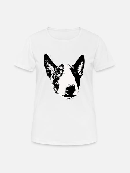 English Bull Terrier - Women's Breathable T-Shirt - white