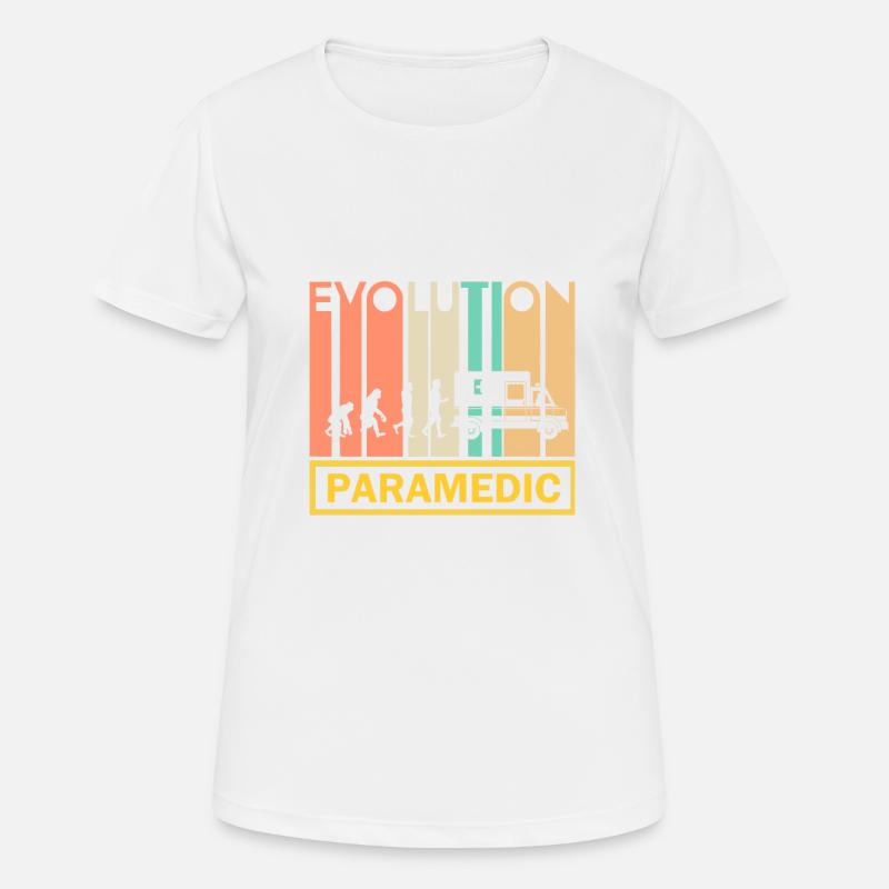Rescue Service Emergency Call Sani Gift · Evolution - Women's Breathable T-Shirt - white