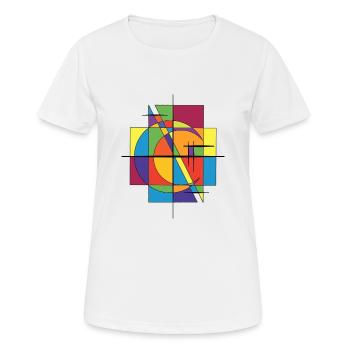 Fantasy Design - Frauen T-Shirt atmungsaktiv - Weiß - Vorne - AI Model Female 172 dark (172cm)