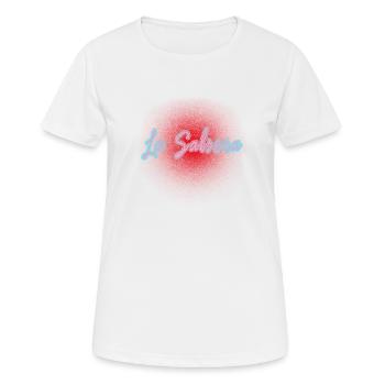 Salsa Tänzerin Salsera T-Shirt für Salsa Tänzer - Frauen T-Shirt atmungsaktiv - Weiß - Vorne - AI Model Female 172 dark (172cm)