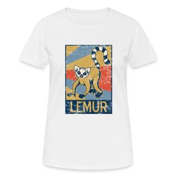 maki - T-shirt respirant Femme - blanc - Devant - AI Model Female 172 dark (172cm)