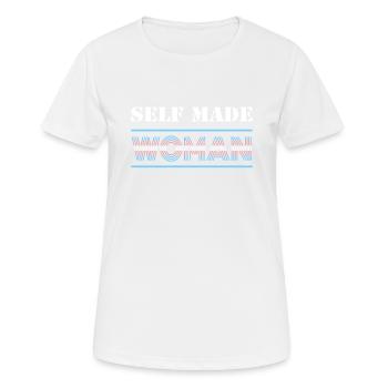 Transgender Transgender LGBT Trans T-Shirt Gift - Women's Breathable T-Shirt - white - Front - AI Model Female 172 dark (172cm)