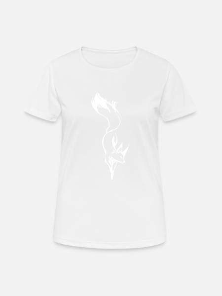 Fox - Women's Breathable T-Shirt - white