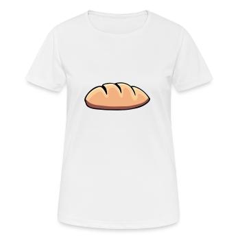 Pain Pain Pain T-shirt Baker - T-shirt respirant Femme - blanc - Devant - AI Model Female 172 dark (172cm)