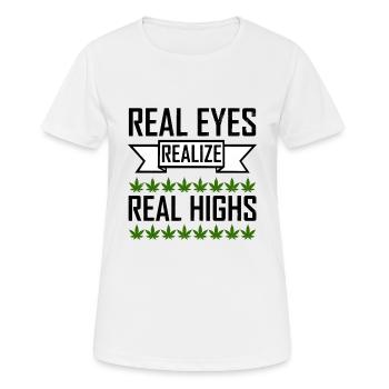Weed - Women's Breathable T-Shirt - white - Front - AI Model Female 172 dark (172cm)