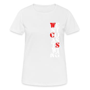 West Coast Swing Dance T-Shirt Gift - Women's Breathable T-Shirt - white - Front - AI Model Female 172 dark (172cm)