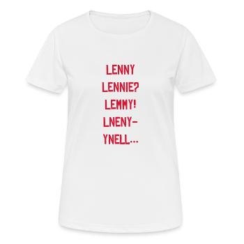 Lenny Lennie ! Red Dead Redemption Shirt - Frauen T-Shirt atmungsaktiv - Weiß - Vorne - AI Model Female 172 dark (172cm)