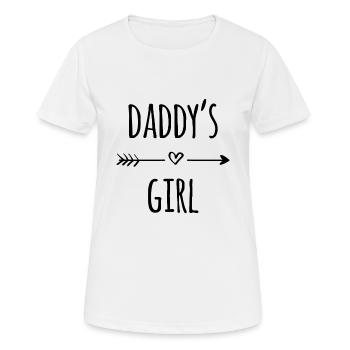 Baby Vater Geburt Spruch Geschenk - Frauen T-Shirt atmungsaktiv - Weiß - Vorne - AI Model Female 172 dark (172cm)