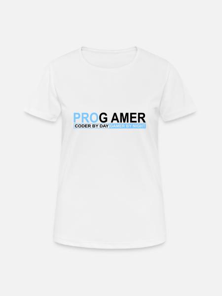 Prog (r) amer - Women's Breathable T-Shirt - white
