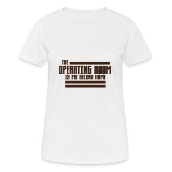 Plastic surgery - Women's Breathable T-Shirt - white - Front - AI Model Female 172 dark (172cm)