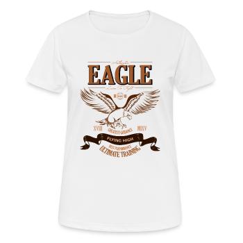 American Eagle Tee shirt Légende Mojo Design - T-shirt respirant Femme - blanc - Devant - AI Model Female 172 dark (172cm)
