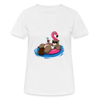 Bieber holiday holidays summer gift - Women's Breathable T-Shirt - white - Front - AI Model Female 172 dark (172cm)
