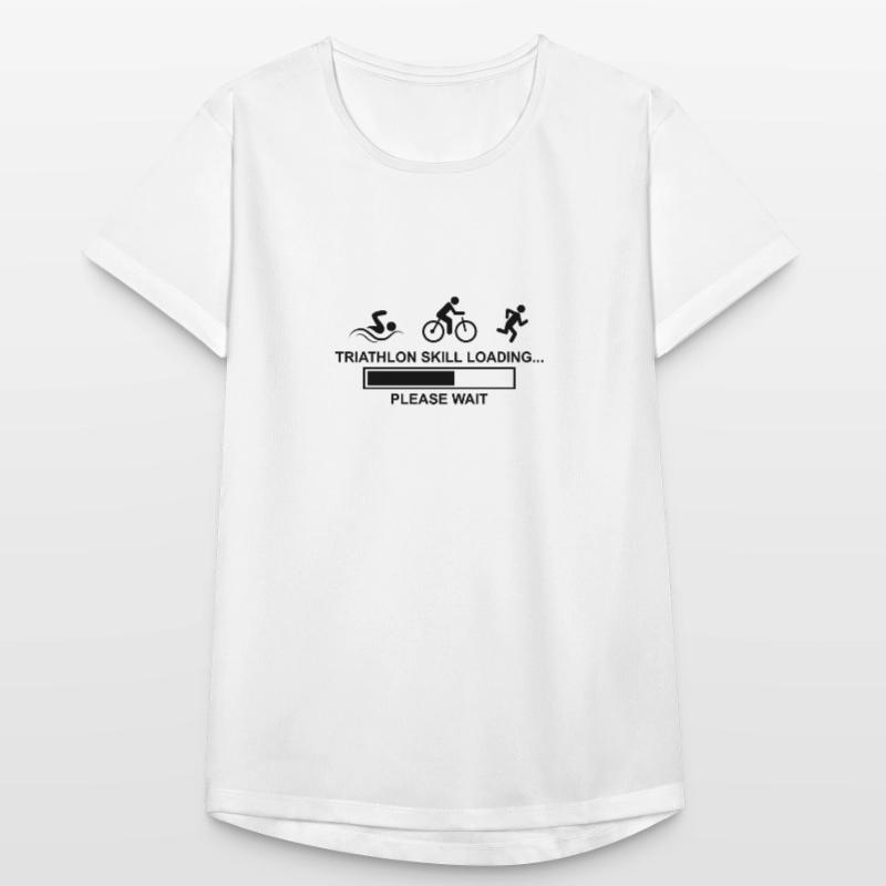 Triathlon skill loading... please wait Frauen T-Shirt atmungsaktiv