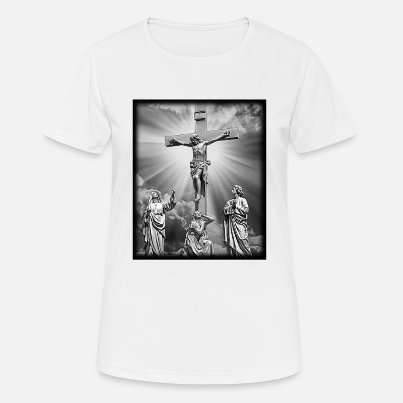 Jesus - Women's Breathable T-Shirt - white