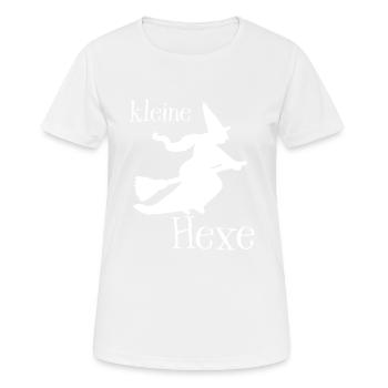 Little witch with a bee - Women's Breathable T-Shirt - white - Front - AI Model Female 172 dark (172cm)