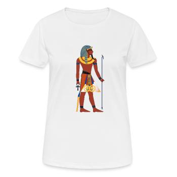 Egypte ancienne - T-shirt respirant Femme - blanc - Devant - AI Model Female 172 dark (172cm)