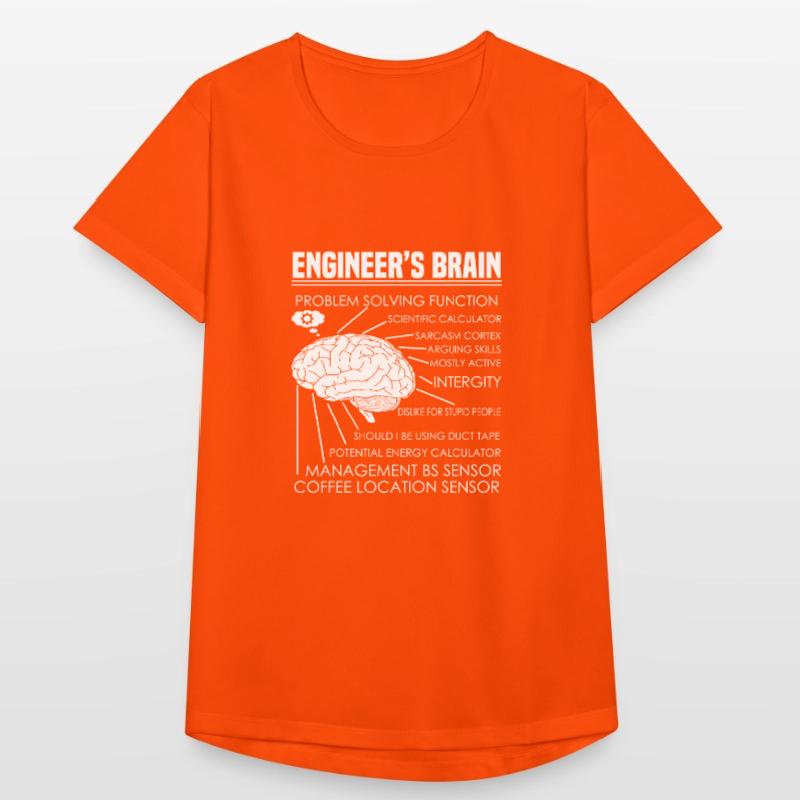 Engineer's Brain Problem Solving Women's Breathable T-Shirt