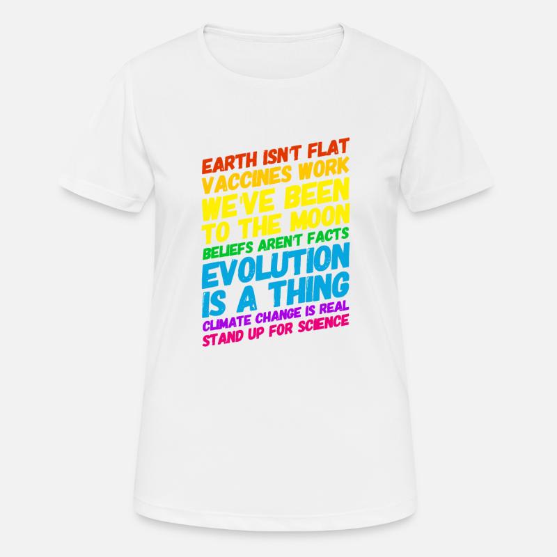 Science 2020 Science Statement - Women's Breathable T-Shirt - white