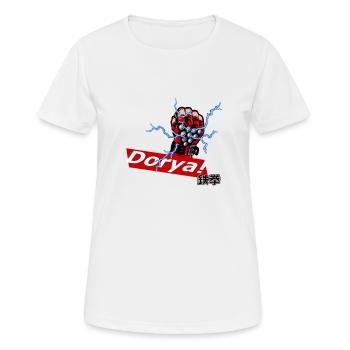 gant de combattant dorya doriya tekken art ewgf - T-shirt respirant Femme - blanc - Devant - AI Model Female 172 dark (172cm)