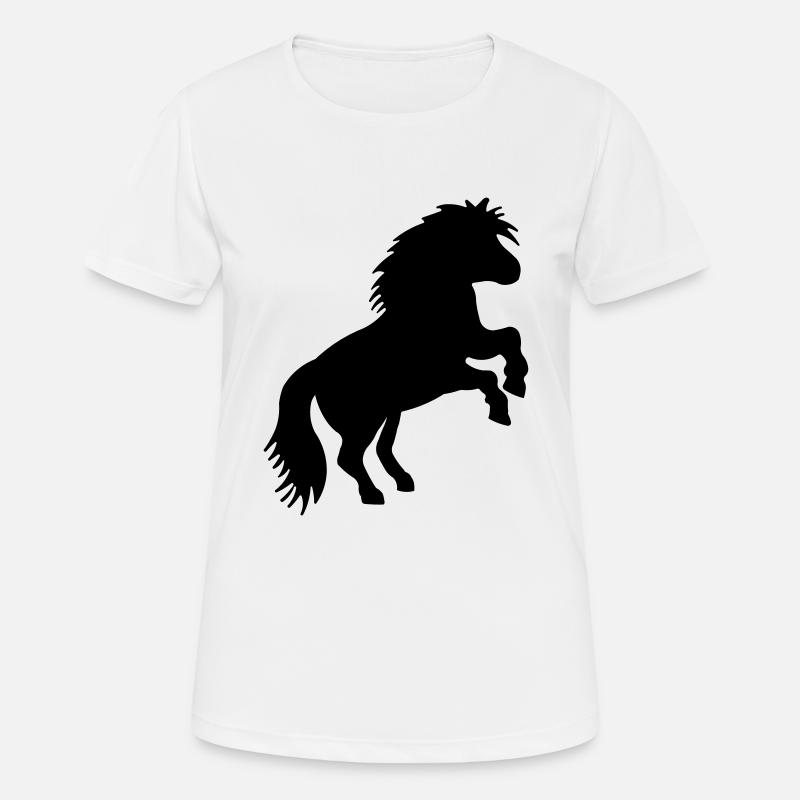 SHETLANDPONY - Women's Breathable T-Shirt - white