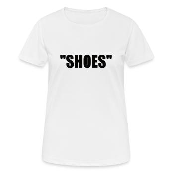 SHOES shoes fashionable design - Women's Breathable T-Shirt - white - Front - AI Model Female 172 dark (172cm)