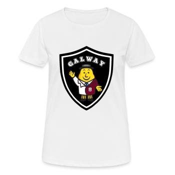 Galway GAA - T-shirt respirant Femme - blanc - Devant - AI Model Female 172 dark (172cm)