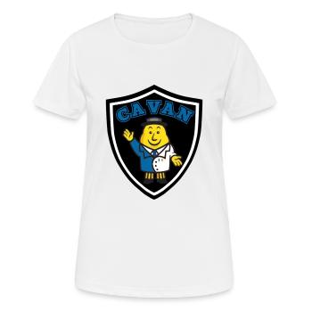 Cavan GAA - T-shirt respirant Femme - blanc - Devant - AI Model Female 172 dark (172cm)