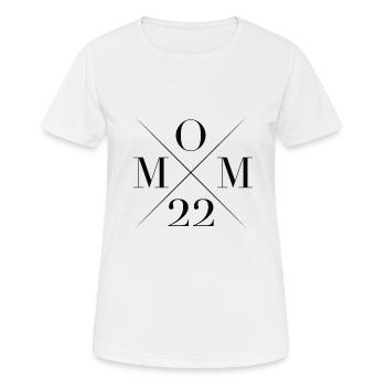 MOM 2022-growing mother family parents - Women's Breathable T-Shirt - white - Front - AI Model Female 172 dark (172cm)