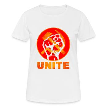 Kummunisme & Union soviétique - T-shirt respirant Femme - blanc - Devant - AI Model Female 172 dark (172cm)