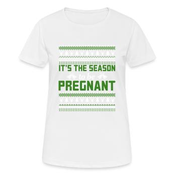 ugly christmas sweater - Women's Breathable T-Shirt - white - Front - AI Model Female 172 dark (172cm)