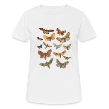 Cottagecore clothing dark academia moth fashion - Frauen T-Shirt atmungsaktiv - Weiß - Vorne - AI Model Female 172 dark (172cm)