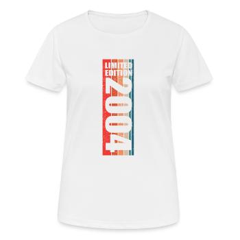 Cadeau de 18e anniversaire 2004 dix-huit - T-shirt respirant Femme - blanc - Devant - AI Model Female 172 dark (172cm)