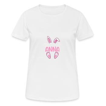 ANNA Easter - Women's Breathable T-Shirt - white - Front - AI Model Female 172 dark (172cm)
